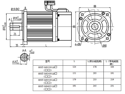 納智伺服驅(qū)動器80LB系列